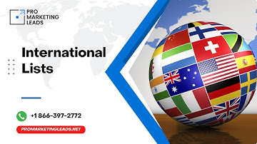 International Mailing List, Email Lists & Database | International Mailing List Broker in US