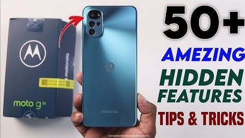 Motorola G22 Tips and Tricks | Motorola G22 Top 50+ Hidden Features in Hindi