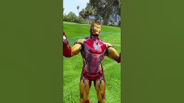 GTA V : Ironman became Evil👿 #gta5 #ironman #avengers