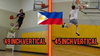 The Flying Filipinos! Dom Dunks and Josh Ruble Dunk Session!