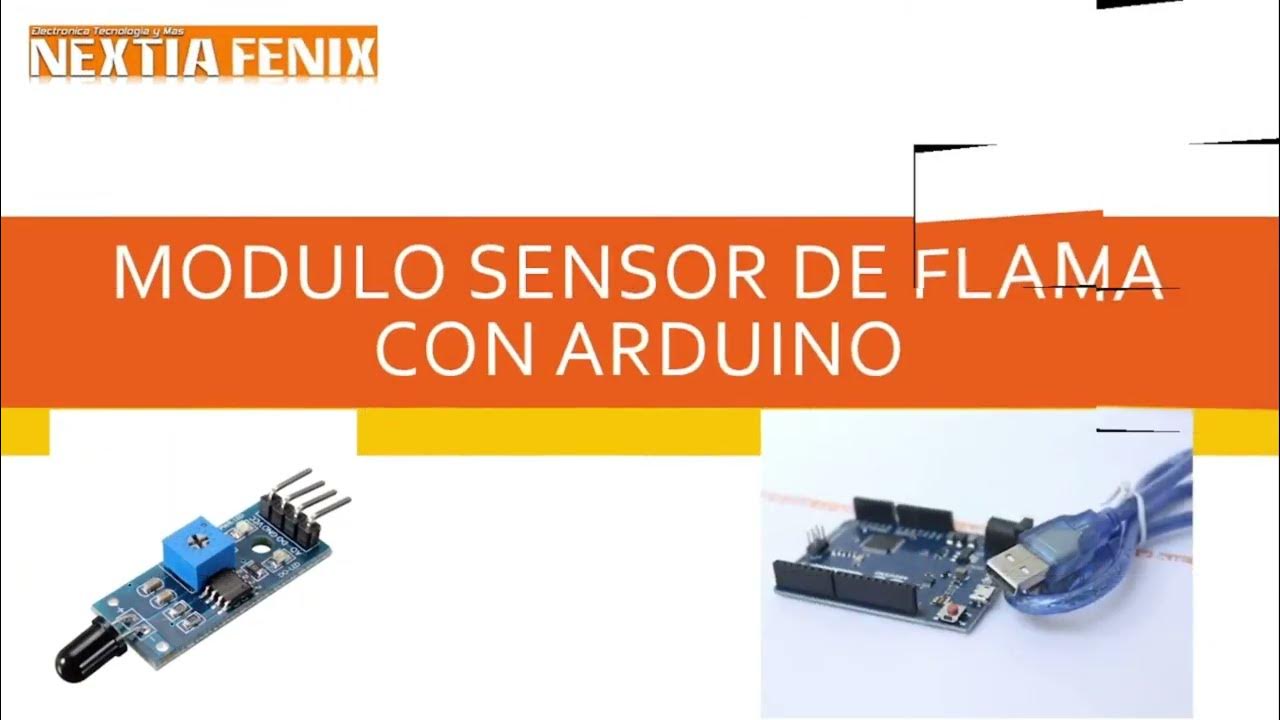 SENSOR FLAMA CON ARDUINO - YouTube