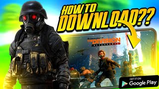 HOW TO DOWNLOAD DIVISION RESURGENCE||DOWNLOAD DIVISION MOBILE||100% working screenshot 5