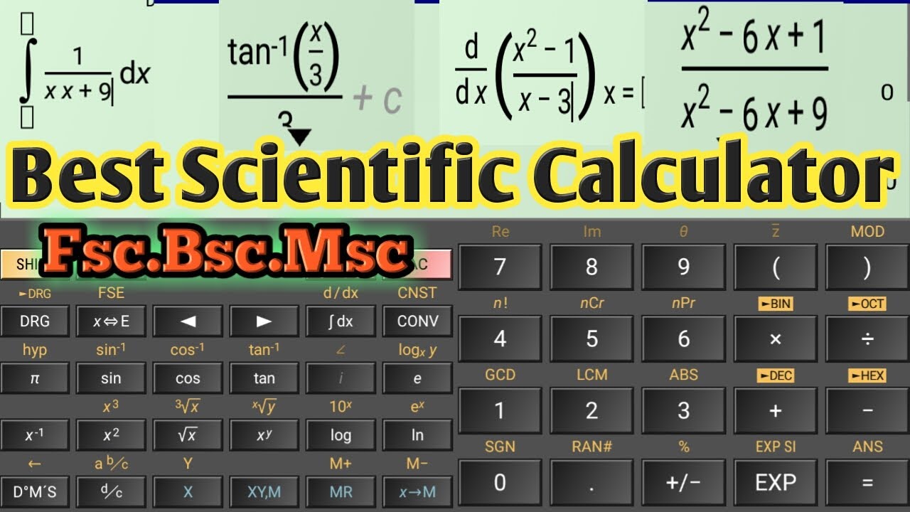 Best Scientific Calculator for Engineering Students Only YouTube