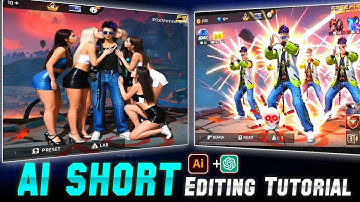 VIRAL AI SHORT EDITING TUTORIAL LIKE @YFYT99 AI Short kaise bannay ! How to make ai videos