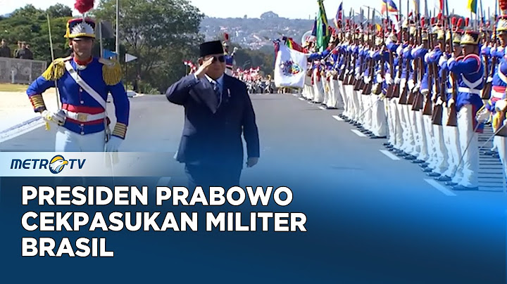 Meriah! Upacara Penyambutan Presiden Prabowo di Istana Kepresidenan Brasil