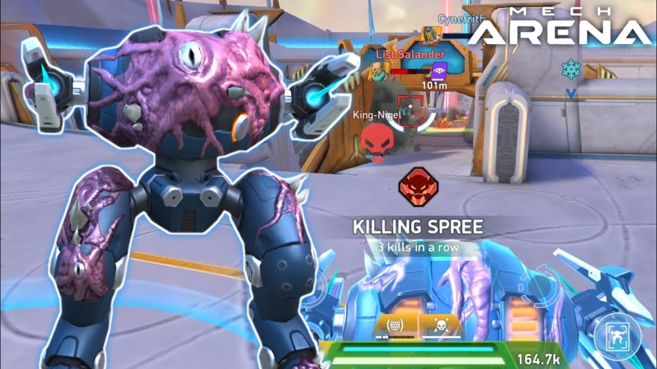 Juggernaut with Dual Continuum 10 Gameplay - Mech Arena - YouTube