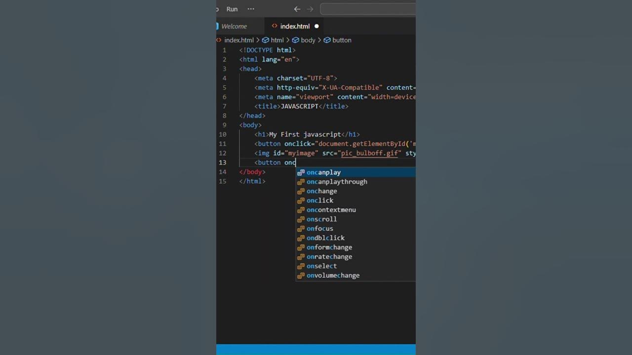 #my first JAVASCRIPT #javatutorial #javascript #coding #todayshorts # ...