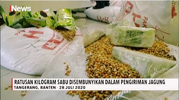 Aksi Polisi Gagalkan Penyelundupan Narkoba dalam Pisang dan Jagung - iNews Sore 25/08