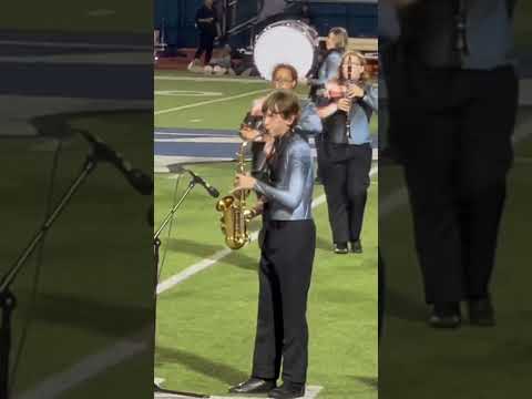 I played Careless Whispers instead of my normal solo for the football game! 😂