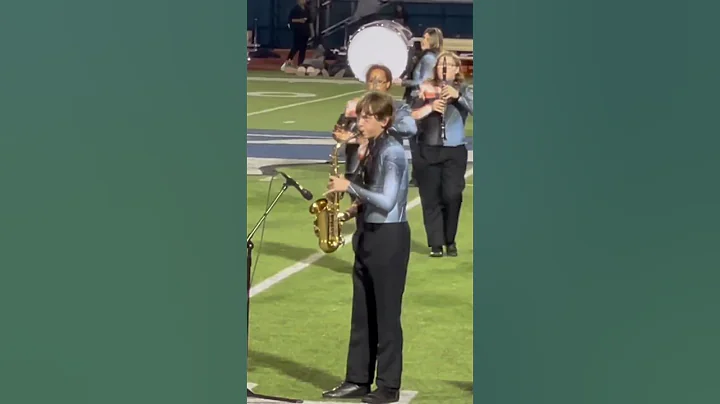 I played Careless Whispers instead of my normal solo for the football game! 😂