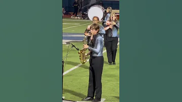 I played Careless Whispers instead of my normal solo for the football game! 😂