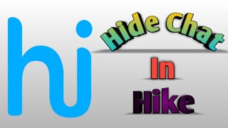 Hide Chats on Hike | TechWiber screenshot 5