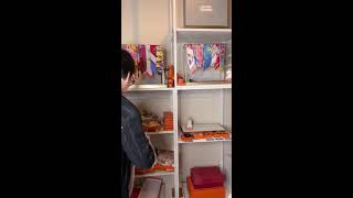 H Triangle Scarves & Twillys with Trudi