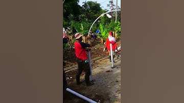 Thumbnail of Cara Mudah Melengkungkan Pipa PVC Untuk Greenhouse Sederhana #greenhouse #pertanian #shorts