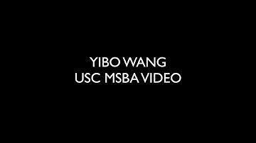 USC MS, Business Analytics Admissions Video 2021 - Yibo Wang