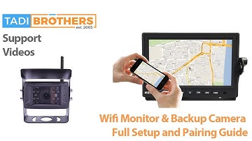 Mirroring a cellphone to your WiFi enables rear view monitor with iPhone and Android