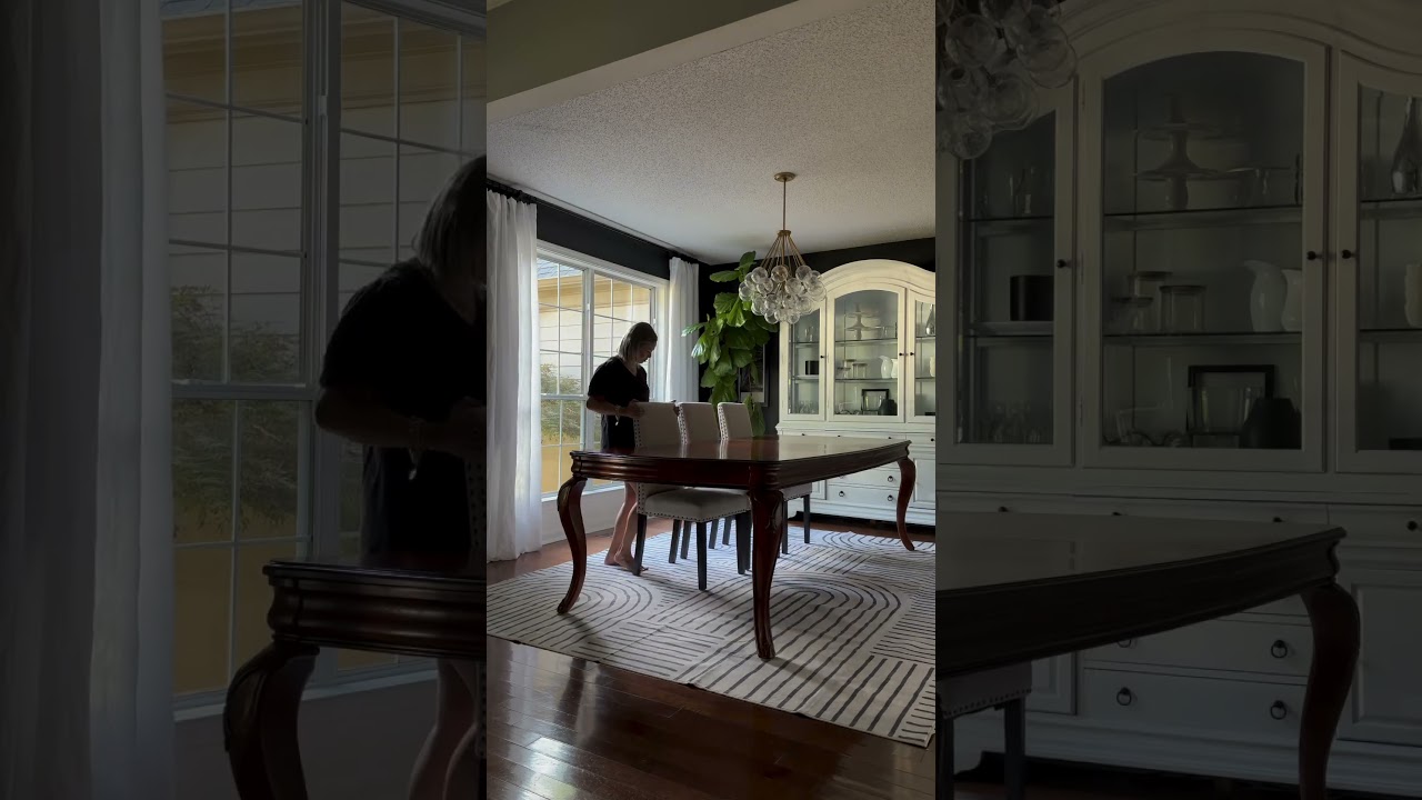 Darrell Washable Abstract Rainbow Stripe Green White Rug 