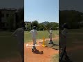 Pull shot into the fence#cricket#pullshotking#cricketlover#batting#kohli#jadeja