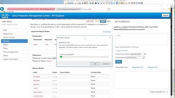 Cisco Firepower Management Center REST API - Registering devices