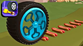 Wheel Smash 🚜💩🌭 All Levels Gameplay (iOS,Android) screenshot 5