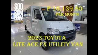 2023 Toyota Lite Ace 1.5 FX Utility Van MT Review, Downpayment & Monthly