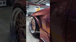 What a sexy af bagged 326Power widebody S15 😮💨 #s15 #schassis #jdm #baggeddaily #326power