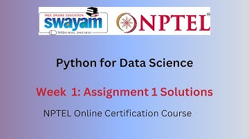 Python for Data Science Week 1 Assignment Answers | Jan 2025