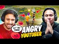 Angry youtuber  abused his teammates after loosing a game  tonde gamer  garena free fire