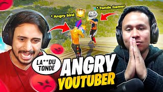 Angry Youtuber 👿 Abused His Teammates After Loosing a Game || Tonde Gamer - Garena Free Fire screenshot 4