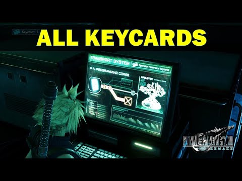 Chapter 7: All Keycard Locations in Mako Reactor 5 | Sentenced to Death | Final Fantasy 7 Remake