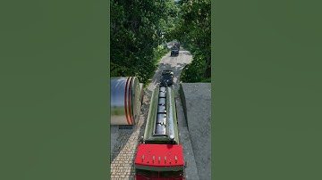 Cars vs Log Trap #1 - BeamNG.Drive #beamngdrive