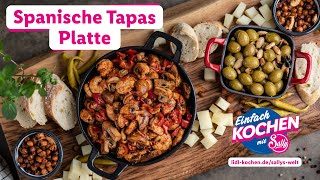 Spanische TapasPlatte | Rezepte für Lidl von Sallys Welt