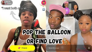 Pop The Balloon Or Find Love Monkey edition part 3 WITH FRIEND (We Found Boyfriends)🏳️‍🌈