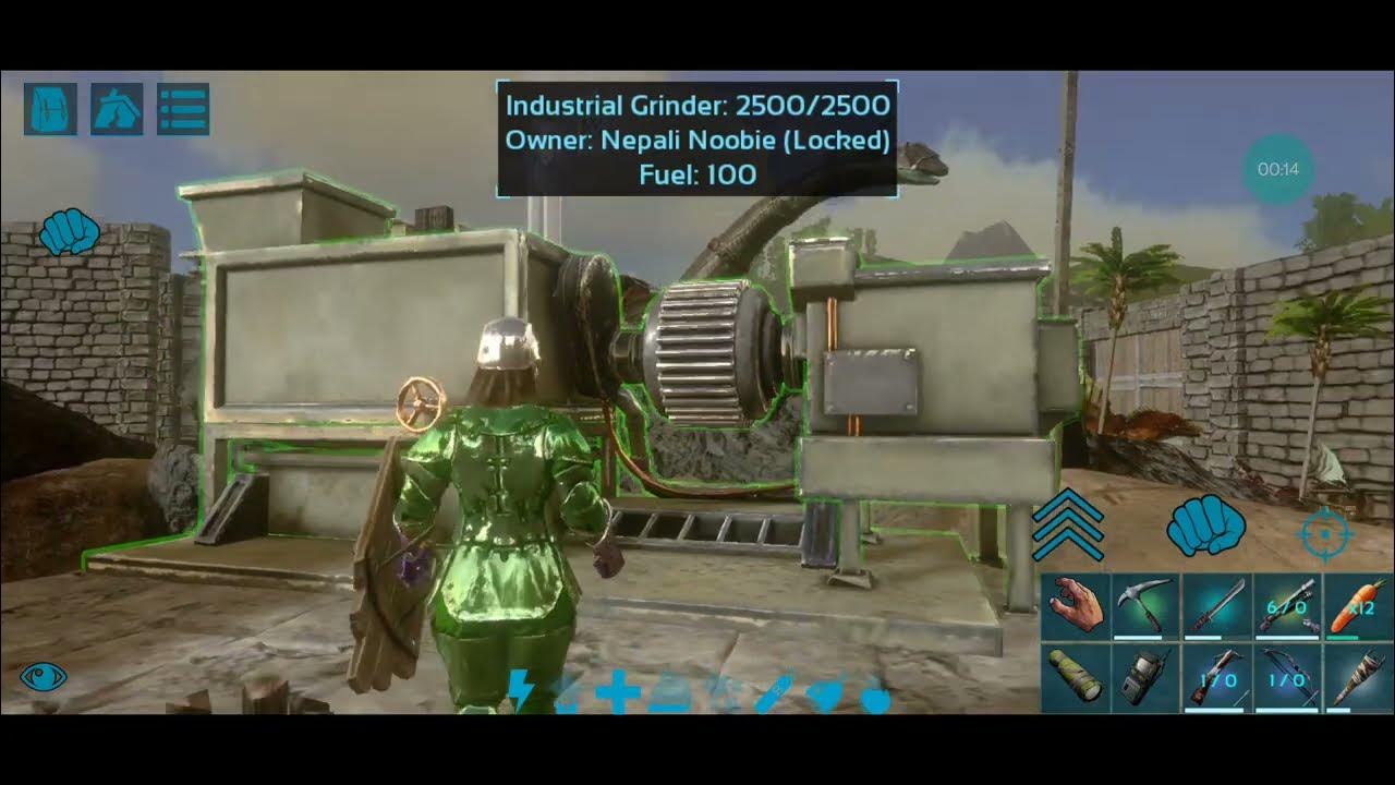 Mass grinding Industrial Grinder Ark Mobile YouTube