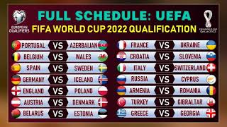 2022 FIFA World Cup Qualification – UEFA Group J