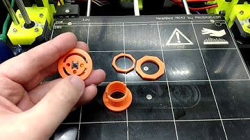 3D printable (optionally) LED-lit arcade-style button for momentary switches