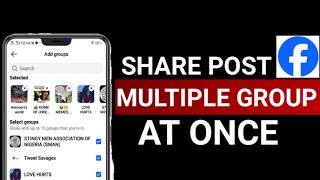 How To Share Facebook Post To Multiple Groups At Once | Share Post To Many Groups Instantly