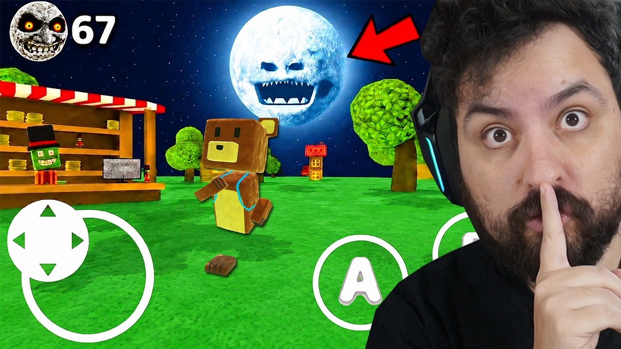 SOBREVIVI a LUA COME PLANETAS em SUPER BEAR ADVENTURE !!