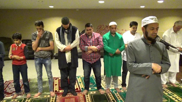 Taraweeh in Duncan BC, 2017, sh. Zoheir Tahar, nig...
