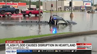 First responders called to several stalled, flooded vehicles