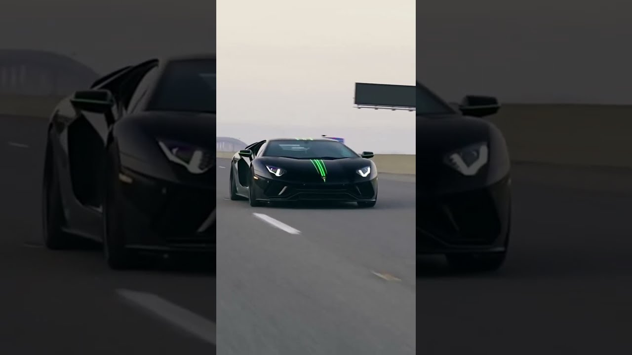 The Lamborghini Avantador.