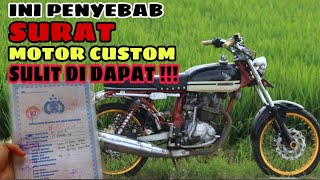 Download Lagu MASALAH DALAM PENGURUSAN SURAT MOTOR CUSTOM | BUKAN MOTOR BODONG MP3