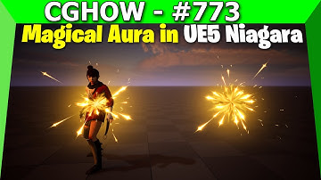 Magical Aura in UE5 Niagara Tutorial | Download Files