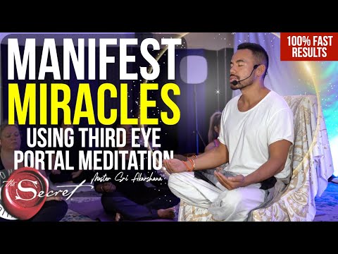 Manifest Miracles FAST Using Third Eye Portal | Guided Meditation [Law of Attraction]