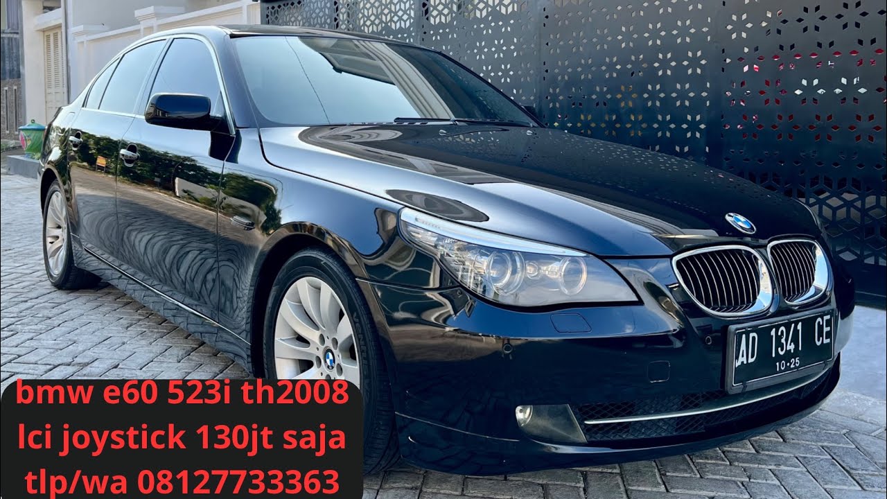 bmw-e60-523i-joystick-lci-th-2008-youtube