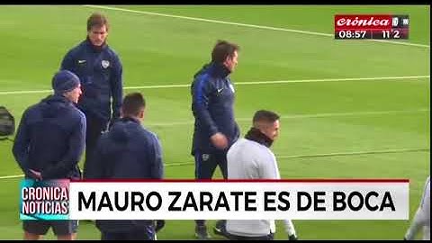 Sigue la polémica por el pase de Mauro Zárate a Boca (2/2)