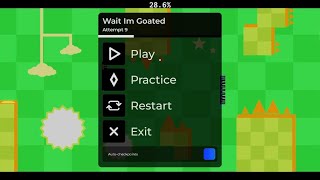 Wait Im Goated 100% 461 attempts (Beat Bounce)