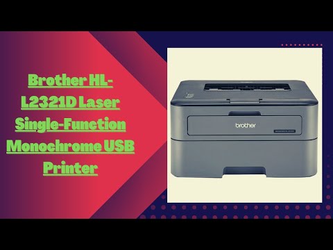 Brother HL-L2321d || how to download Brother HL-L2321d   printer driver for windows 10