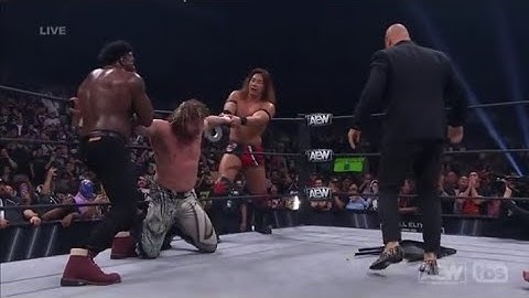 AEW Dynamite 10/4/2023 - Don Callis Hits Kenny Omega With An Unprotected Chair Shot To The Head!