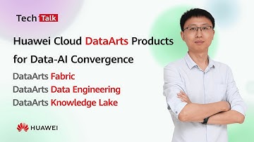 Huawei Cloud DataArts Products for Data-AI Convergence